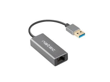 Natec NATEC NETWORK CARD CRICKET USB 3.0 1X RJ45, crna