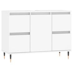 Vidaxl Kupaonski ormarić bijeli 80 x 33 x 60 cm od konstruiranog drva