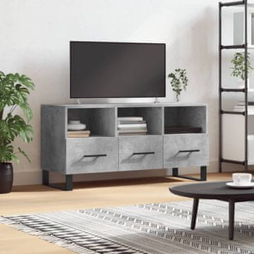 Vidaxl TV stalak betonsko-sivi 102x36x50 cm