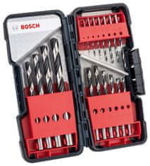 BOSCH Professional HSS PointTeQ Toughbox 18-dijelni set spiralnih svrdla, 1-10 mm (2608577350)