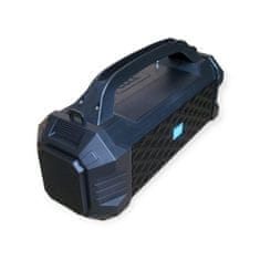 Aerbes FM Bluetooth solarni zvučnik sa svjetiljkom CRNI