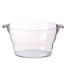 Bar Up Ovalna plastična zdjela za šampanjac ili punč SAN 47x29x23cm - Hendi 593165