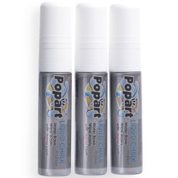 Hendi Markeri za bijelu ploču, vrh 15 mm, 3 kom - 664223