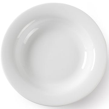 Hendi OPTIMA tanjur za juhu, bijeli porculan, promjer 220 mm, set od 12 komada - 770863