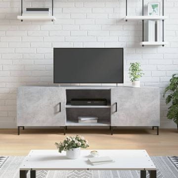 Vidaxl TV ormarić betonsko-sivi 150x30x50 cm