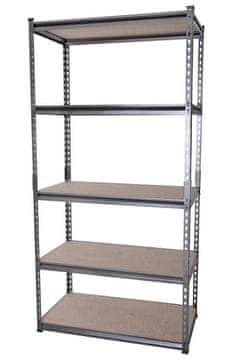 Rojaplast polica, 90 × 45 × 180 cm