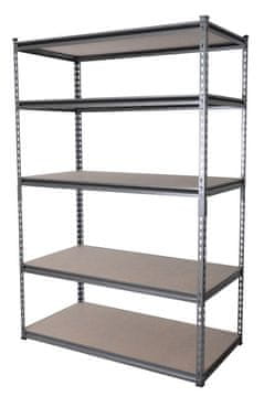 Rojaplast polica, 120 × 60 × 180 cm