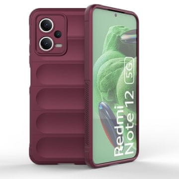 MG Magic Shield maska za Xiaomi Redmi Note 12 5G / Poco X5 5G, bordo