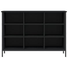 Vidaxl Ormarić za cipele crni 100 x 35 x 70 cm od konstruiranog drva