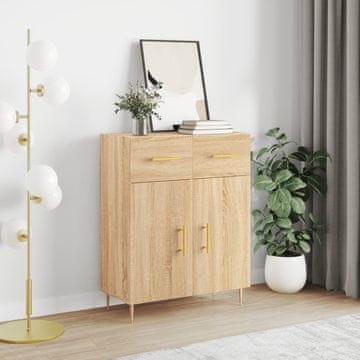 Vidaxl Ormarić, Sonoma hrast, 69,5 x 34 x 90 cm, materijal na bazi drva