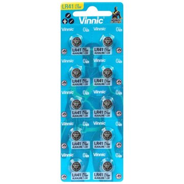 Ikonka Aga Vinnic LR41 LR736 gumb baterija 10 komada
