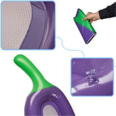Ikonka Nafukajući mrežasti madrac aubergine 240cm
