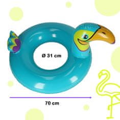 Ikonka Nafukavajući dječji plivački kolut Toucan 70cm