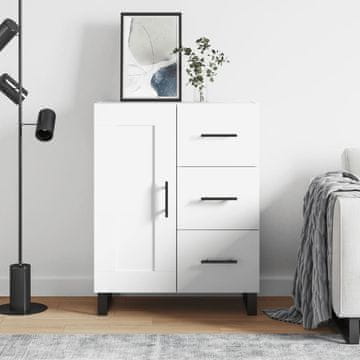 Vidaxl Ormarić, bijeli, 69,5 x 34 x 90 cm, materijal na bazi drva