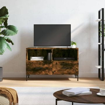 Vidaxl TV stalak dimljeni hrast 80x36x50 cm
