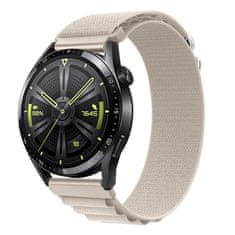 BStrap Nylon Loop remen za Garmin Venu 2, starlight