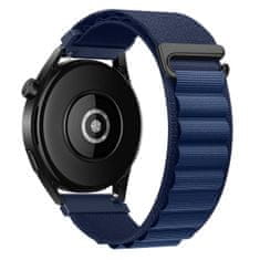 BStrap Nylon Loop remen za Samsung Galaxy Watch 3 41mm, zavy blue