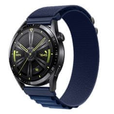 BStrap Nylon Loop remen za Samsung Galaxy Watch 42mm, zavy blue