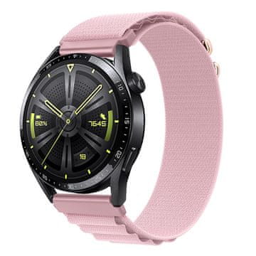 BStrap Nylon Loop remen za Huawei Watch GT2 Pro, powder sand