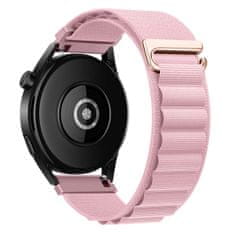 BStrap Nylon Loop remen za Garmin Vivoactive 4, powder sand