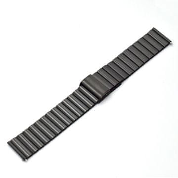BStrap Steel remen za Garmin Vivoactive 4, black