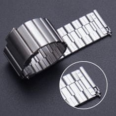 BStrap Steel remen za Garmin Vivoactive 3, silver