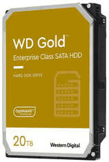 WD Zlatni tvrdi disk, 20TB, 7200, 512MB (WD202 KRYZ)
