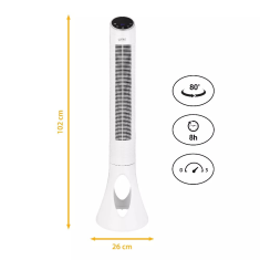 First Austria Navijač stoji prvo, 102cm, tajmer, menadžer, bijelo