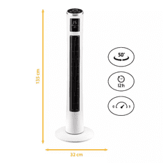 First Austria Obožavatelji koji stoje prvo, 102cm, timer, menadžer, White