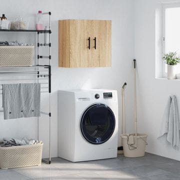 Vidaxl Zidni ormarić Sonoma hrast 60x31x60 cm Materijal na bazi drveta