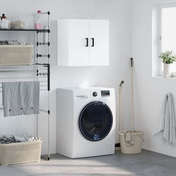 Vidaxl Zidni ormarić bijeli 60x31x60 cm materijal na bazi drveta