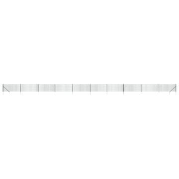 Vidaxl Ograda od žičane mreže sa šiljastim držačima zelena 0,8 x 25 m