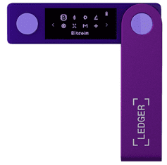 Ledger Nano X novčanik za Bitcoin i druge kriptovalute, ljubičaste boje