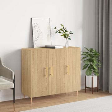 Vidaxl Ormarić, hrast Sonoma, 90x34x80 cm, materijal na bazi drva