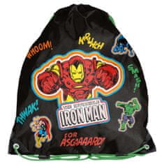 Paso Školski set trokomorni ruksak + vrećica za leđa Iron Man