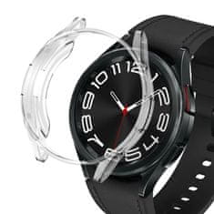 Tech-protect Defense maska za Samsung Galaxy Watch 6 Classic 47mm, proziran