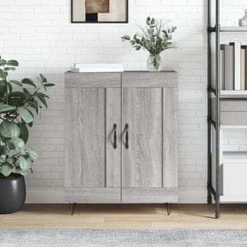 Vidaxl Ormarić, sivi hrast sonoma, 69,5 x 34 x 90 cm, materijal na bazi drva