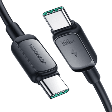 Joyroom USB-C - USB-C 100W 1,2 m crni kabel
