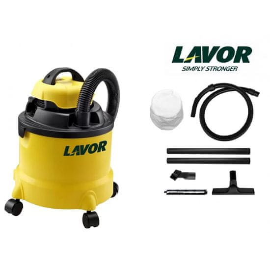 Lavor DVC12PT mokro-suhi usisavač, 1200 W, 12 l