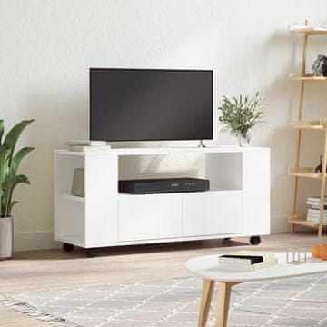 Vidaxl TV ormarić bijeli 102x34,5x43 cm materijal na bazi drveta
