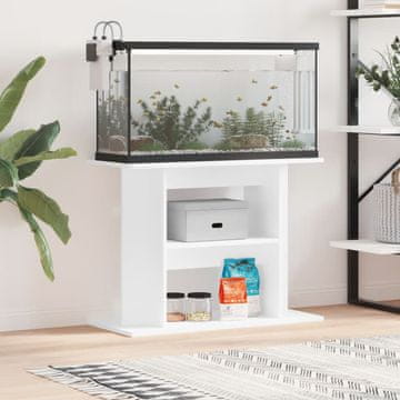 Vidaxl Ormarić za akvarij bijeli 80x35x60 cm