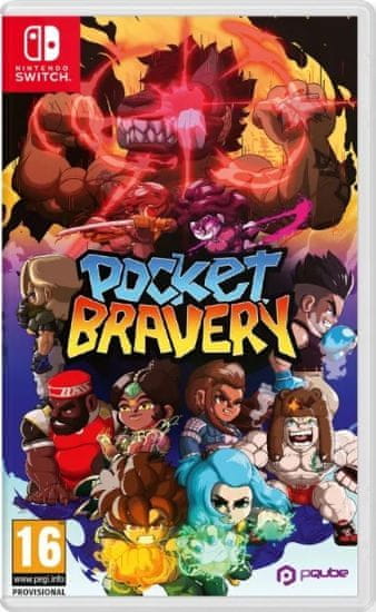 PQube Pocket Bravery igra (Nintendo Switch)