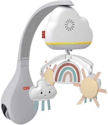 Fisher-Price HBP40 dječji vrtuljak, Rainbow Rain