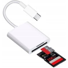 INNA Usb-C Adapter Za Čitač Kartica Usb Tip C Micro Sd/Tf Do 256 Gb