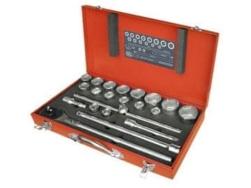 Extol Premium Utičnica (8818350) nasadni ključ, set od 22 komada, 3/4", CrV