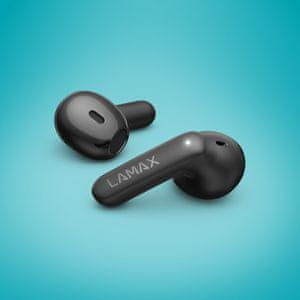  Bežične Bluetooth slušalice Lamax Tones1 bez izobličenja zvuka Udoban dizajn Zatvoreni mikrofon Glasovni asistent Hands Free Dugotrajno upravljanje dodirom