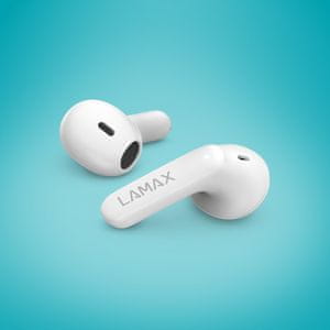  Bežične Bluetooth slušalice Lamax Tones1 bez izobličenja zvuka Udoban dizajn Zatvoreni mikrofon Glasovni asistent Hands Free Dugotrajno upravljanje dodirom