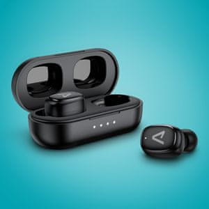 Bežične Bluetooth slušalice Lamax Dots3 bez izobličenja zvuka Udoban dizajn Zatvoreni mikrofon Glasovni asistent Hands Free Dugotrajno upravljanje dodirom