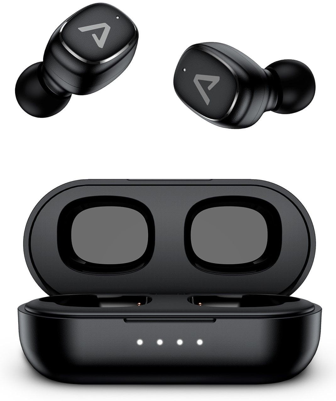  Bežične Bluetooth slušalice Lamax Dots3 bez izobličenja zvuka Udoban dizajn Zatvoreni mikrofon Glasovni asistent Hands Free Dugotrajno upravljanje dodirom 