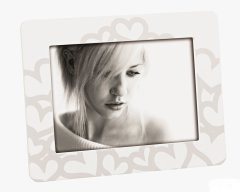 MASCAGNI A1643 HEARTBEAT MDF okvir 13x18 bijeli